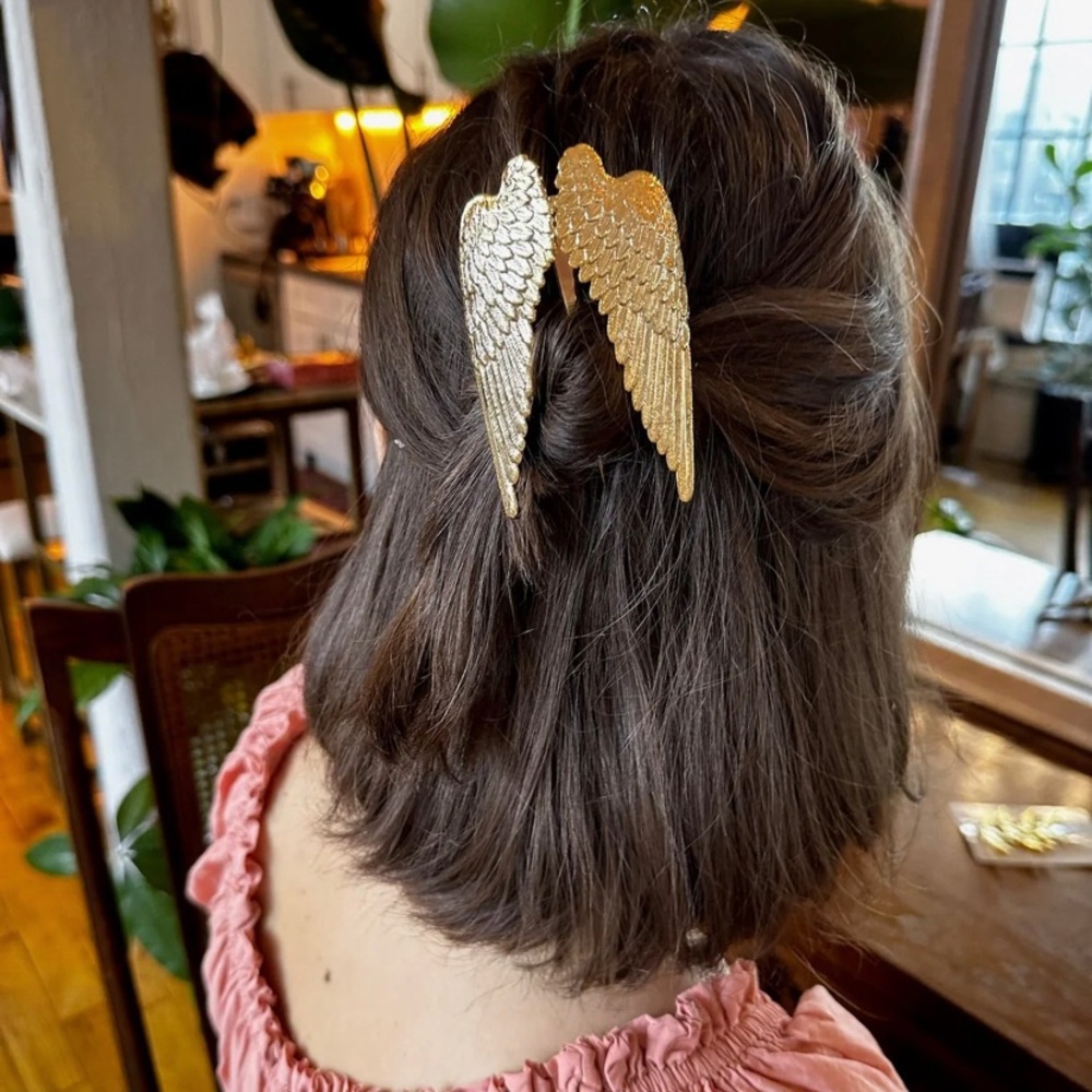 Epona Valley GENEVIEVE HAIR PIN, gold hair accessory pin
